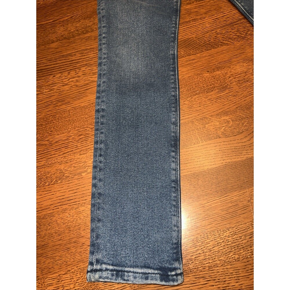 Zara Jeans Womens Size 4 Blue Stretch High Rise Skinny Pockets Casual Denim - Picture 4 of 9